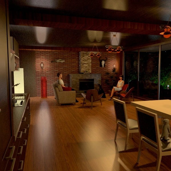 zdjęcia wystrój wnętrz kuchnia gospodarstwo domowe jadalnia mieszkanie typu studio pomysły
