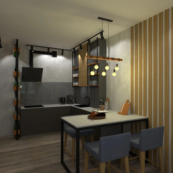 photos appartement décoration salon cuisine studio idées