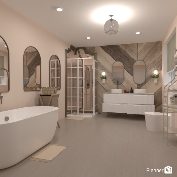 Dream Bathroom - Free Online Design | 3D House Ideas - by Planner 5D