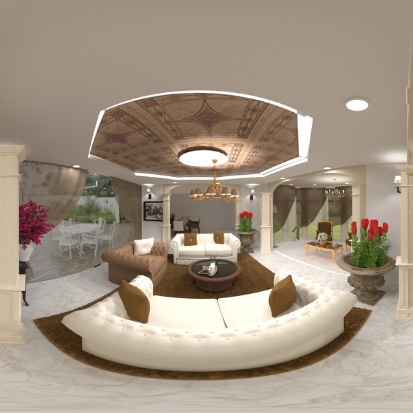 Classic Living Room - 2 - Free Online Design | 3D House Ideas - by ...