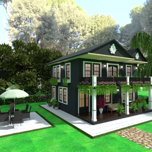 fotos casa terraza muebles decoración hogar ideas