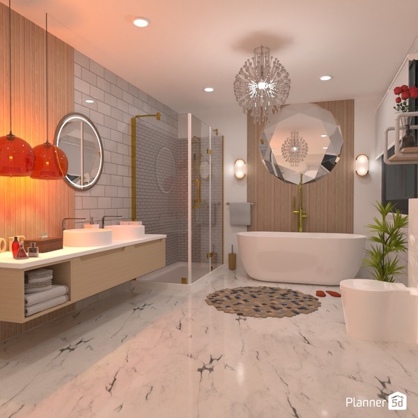 Dream Bathroom - Free Online Design | 3D House Ideas - by Planner 5D