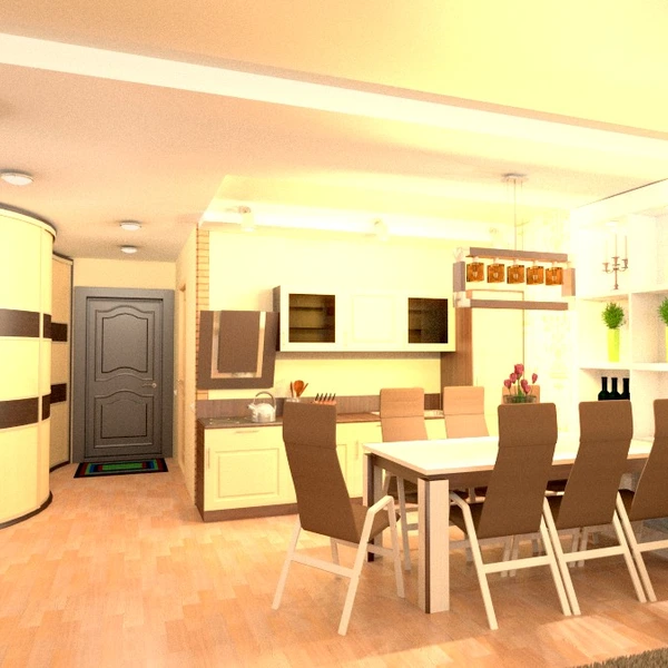 zdjęcia mieszkanie kuchnia oświetlenie remont jadalnia mieszkanie typu studio wejście pomysły