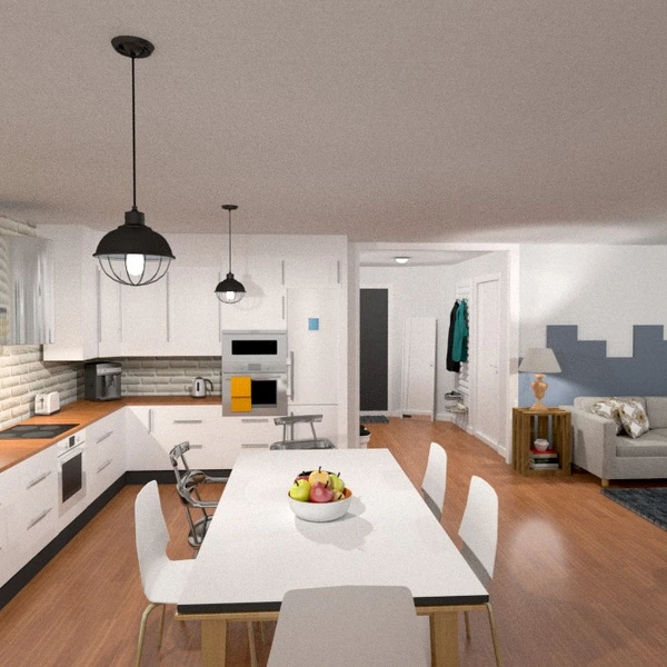 nuotraukos butas baldai dekoras virtuvė apšvietimas namų apyvoka valgomasis prieškambaris idėjos