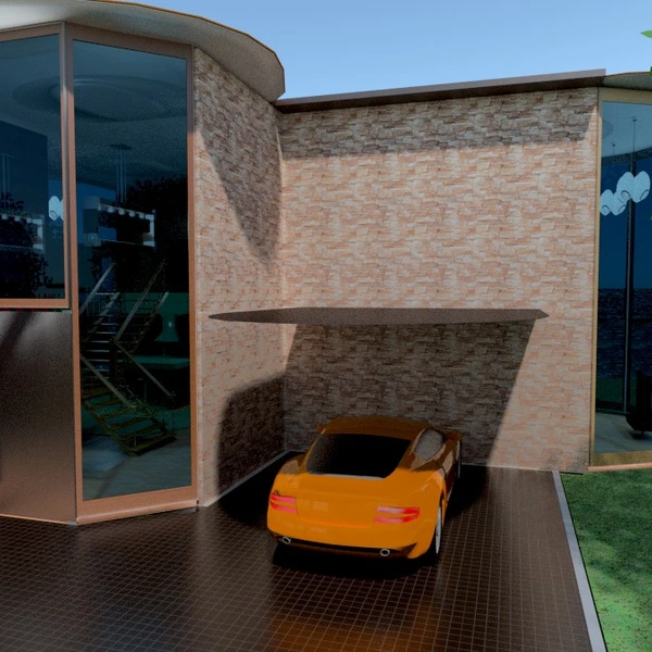 zdjęcia dom garaż na zewnątrz architektura pomysły