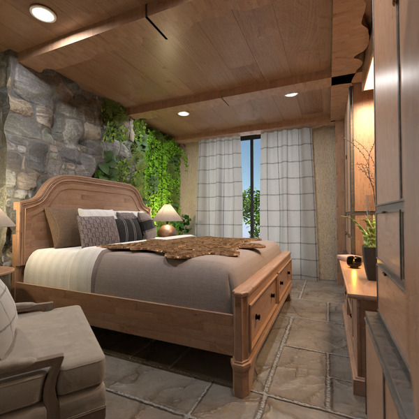 Forest bedroom - Free Online Design | 3D House Ideas - by Planner 5D