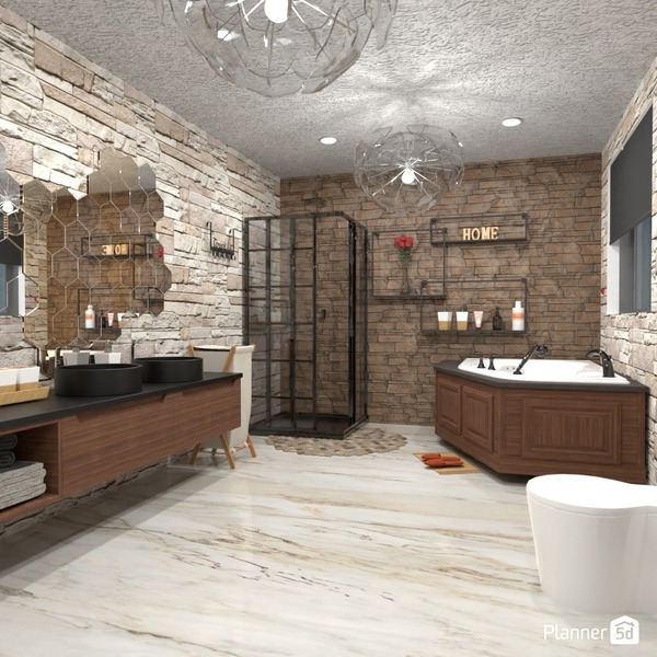 Dream Bathroom - Free Online Design | 3D House Ideas - by Planner 5D