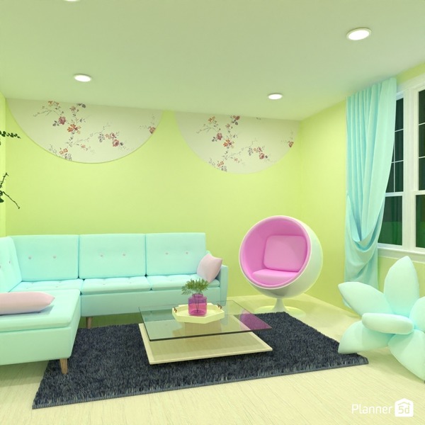 Bubble gum - Free Online Design | 3D House Ideas - by Planner 5D