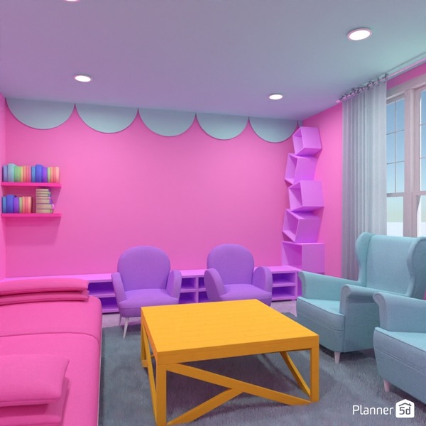 Bubble gum - Free Online Design | 3D House Ideas - by Planner 5D
