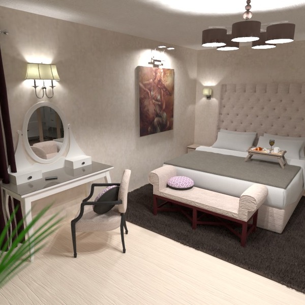 photos maison meubles décoration chambre à coucher espace de rangement idées