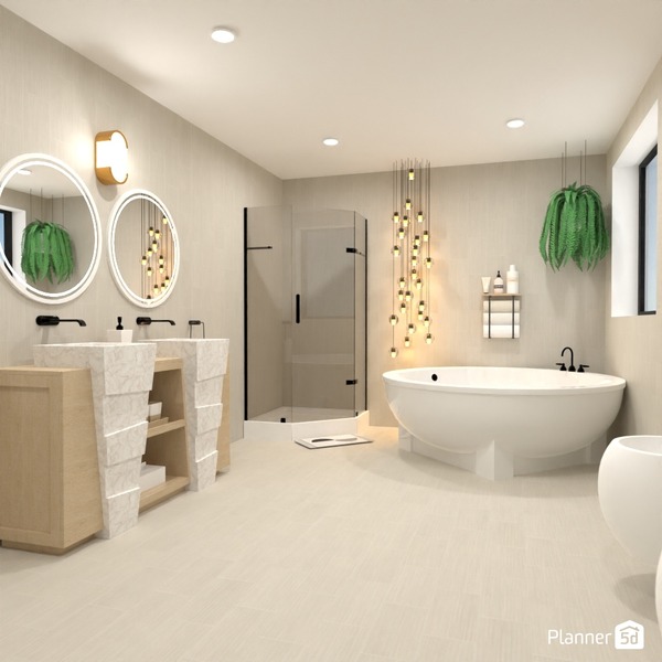 Dream Bathroom - Free Online Design | 3D House Ideas - by Planner 5D