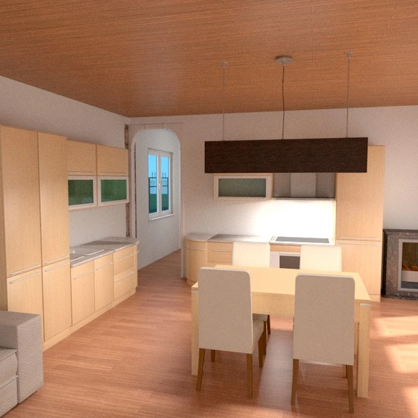 photos meubles cuisine rénovation salle à manger espace de rangement idées