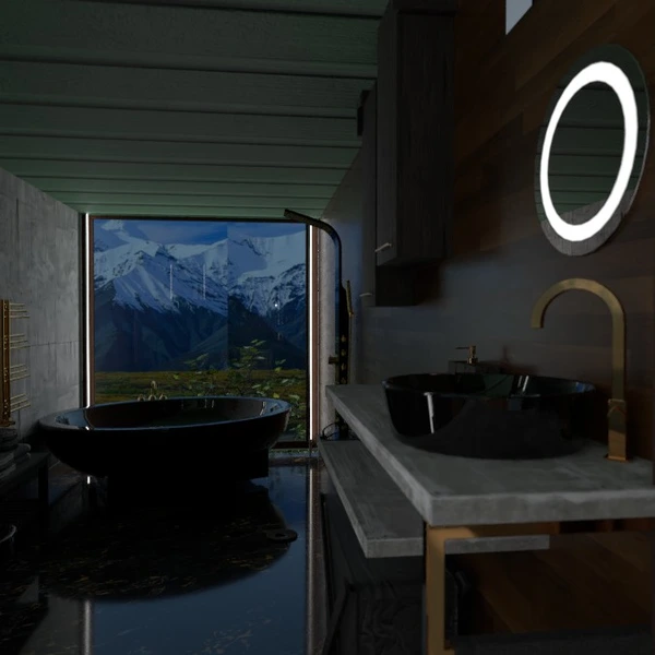 fotos casa muebles dormitorio iluminación paisaje ideas