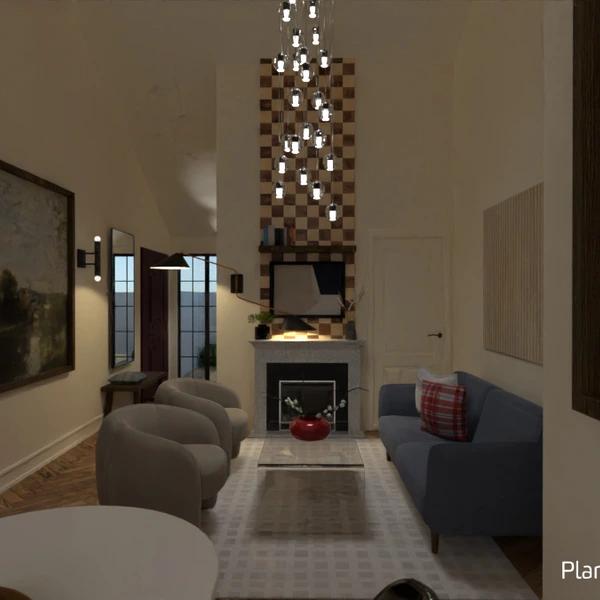 照片 公寓 家具 客厅 照明 改造 创意
