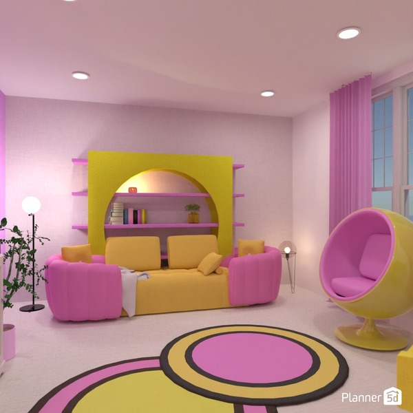 Bubble gum - Free Online Design | 3D House Ideas - by Planner 5D