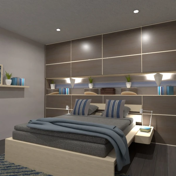 photos meubles décoration diy chambre à coucher eclairage idées