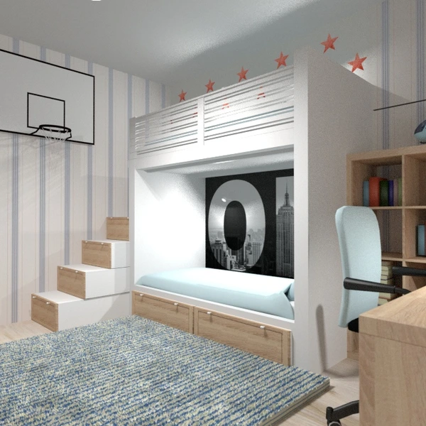 photos appartement maison meubles décoration chambre à coucher chambre d'enfant eclairage rénovation espace de rangement idées