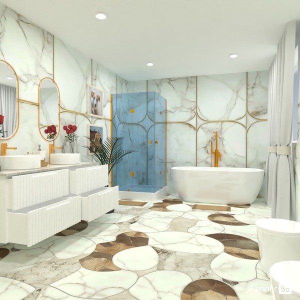 Dream Bathroom - Free Online Design | 3D House Ideas - by Planner 5D