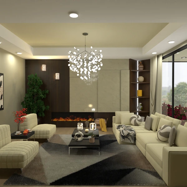 идеи мебель декор гостиная освещение идеи