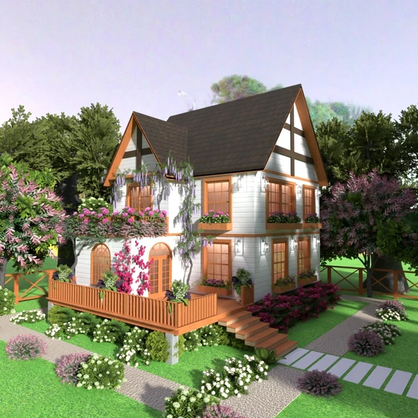fotos haus terrasse dekor outdoor landschaft ideen