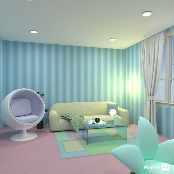 Bubble gum - Free Online Design | 3D House Ideas - by Planner 5D