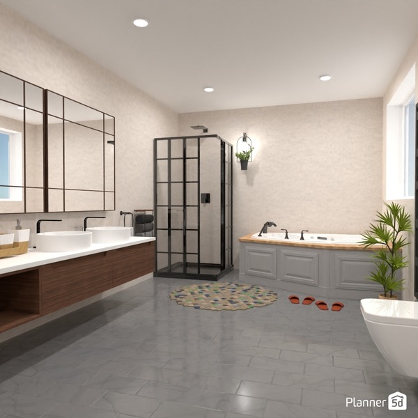 Dream Bathroom - Free Online Design | 3D House Ideas - by Planner 5D