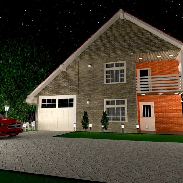 foto casa garage oggetti esterni illuminazione paesaggio architettura idee