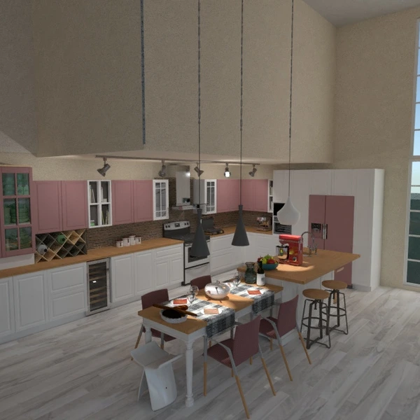 nuotraukos namas baldai dekoras virtuvė apšvietimas renovacija idėjos