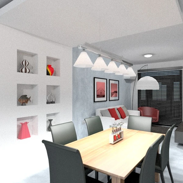 zdjęcia mieszkanie meble wystrój wnętrz pokój dzienny oświetlenie jadalnia pomysły