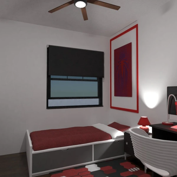 foto appartamento arredamento camera da letto cameretta illuminazione idee