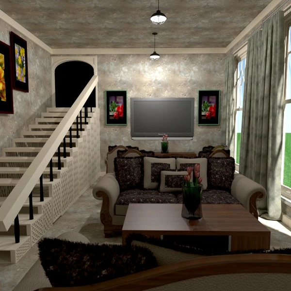 nuotraukos butas namas baldai dekoras svetainė аrchitektūra idėjos