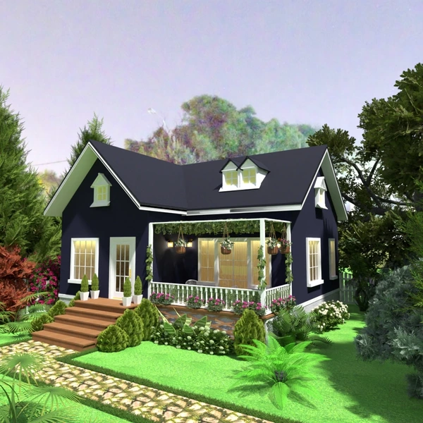 fotos casa terraza muebles decoración paisaje ideas