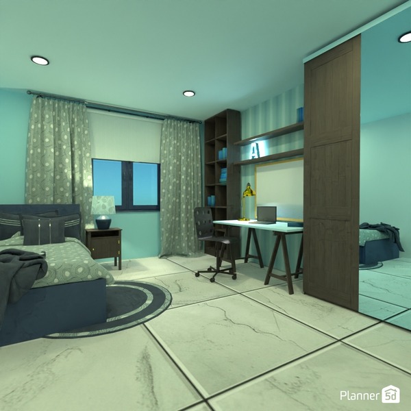 Blue kids room Free Online Design 3D House Ideas by Planner 5D