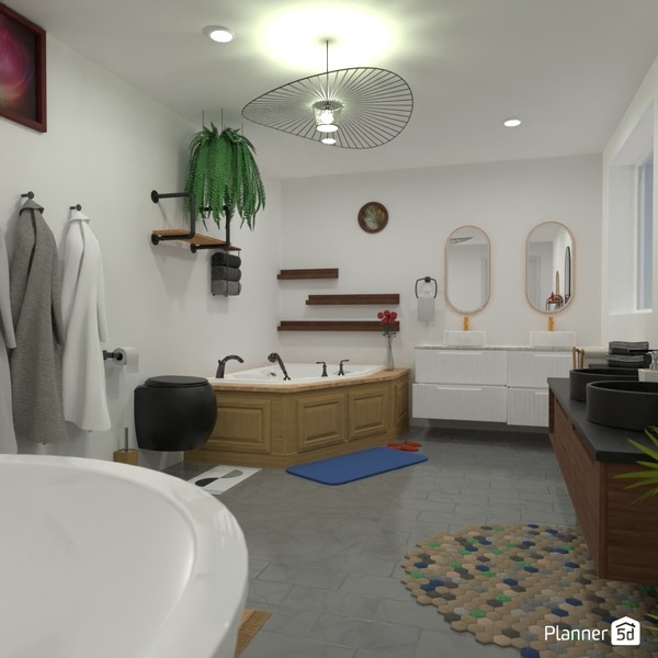 Dream Bathroom - Free Online Design | 3D House Ideas - by Planner 5D