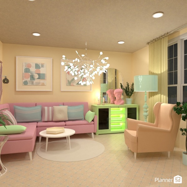 Bubble gum - Free Online Design | 3D House Ideas - by Planner 5D