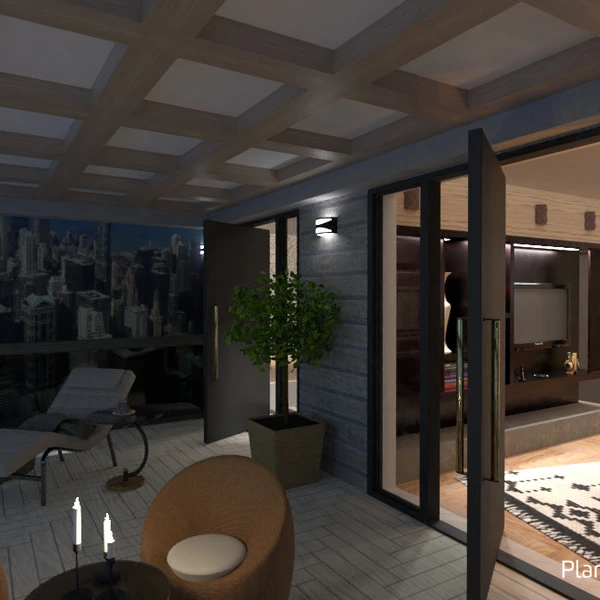 photos apartment terrace furniture decor lighting ideas