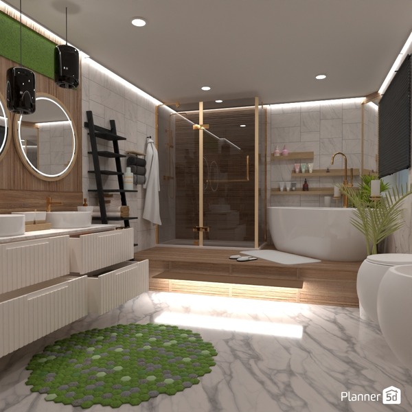 Dream Bathroom - Free Online Design | 3D House Ideas - by Planner 5D