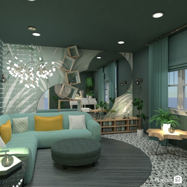 Bubble gum interior - Free Online Design | 3D House Ideas - by Planner 5D