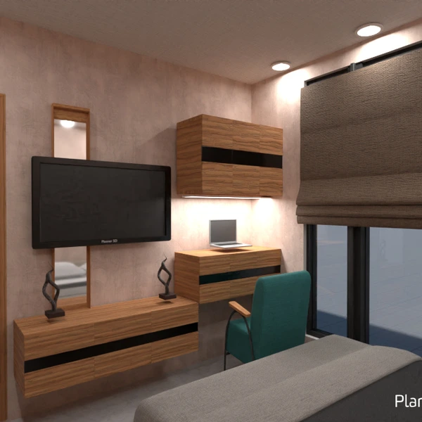 zdjęcia mieszkanie sypialnia oświetlenie przechowywanie mieszkanie typu studio pomysły