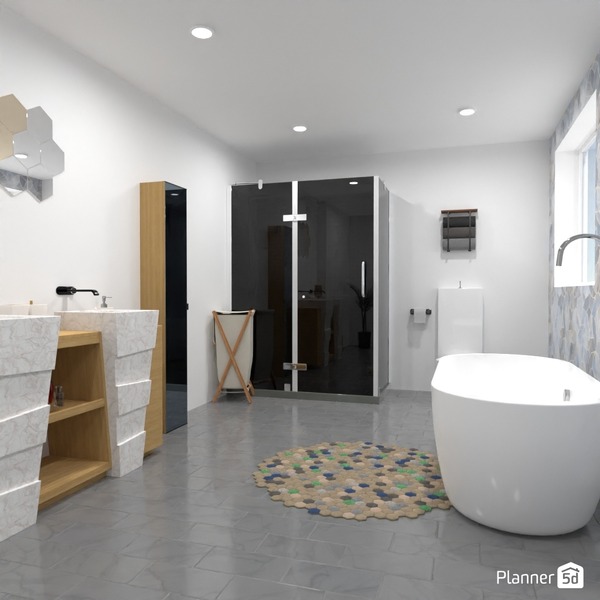 Dream Bathroom - Free Online Design | 3D House Ideas - by Planner 5D