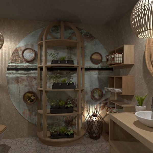 photos maison meubles salle de bains eclairage espace de rangement idées