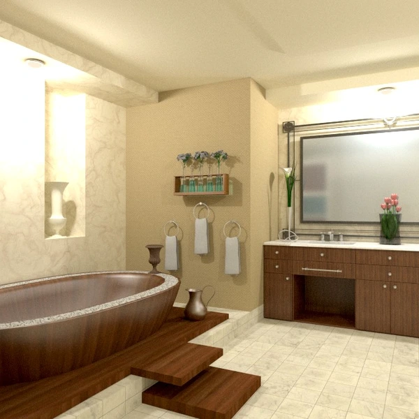 photos décoration salle de bains eclairage idées
