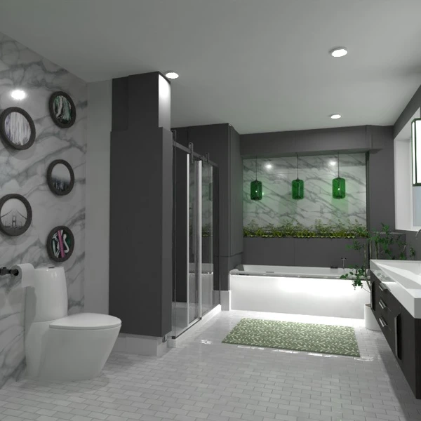 photos décoration diy salle de bains eclairage idées