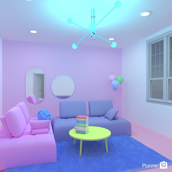 Bubble gum - Free Online Design | 3D House Ideas - by Planner 5D