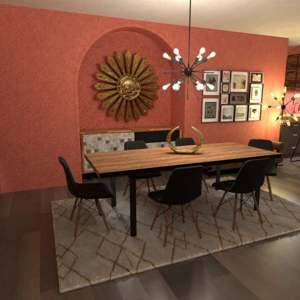 photos meubles décoration eclairage salle à manger idées