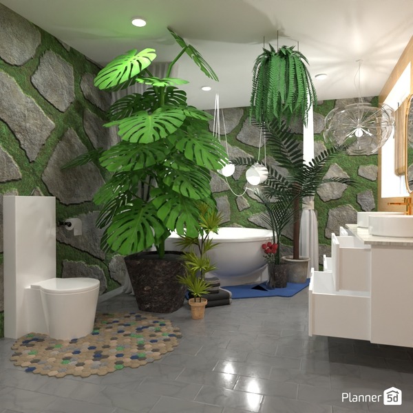Dream Bathroom - Free Online Design | 3D House Ideas - by Planner 5D