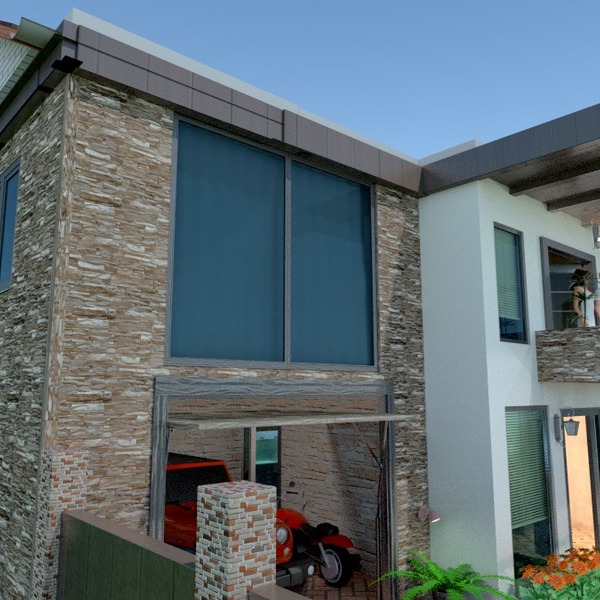 foto casa veranda garage oggetti esterni architettura idee