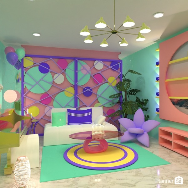 Bubble gum - Free Online Design | 3D House Ideas - by Planner 5D