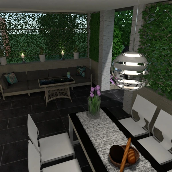 photos apartment house terrace furniture decor diy outdoor lighting ideas