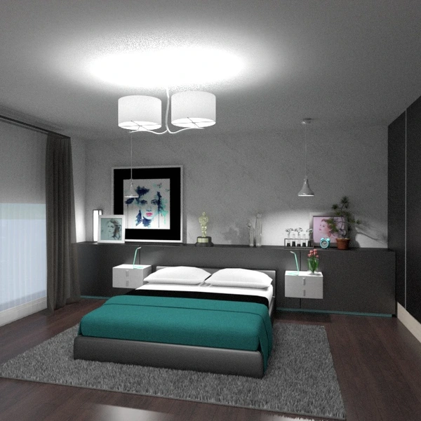 nuotraukos butas namas baldai dekoras miegamasis apšvietimas idėjos